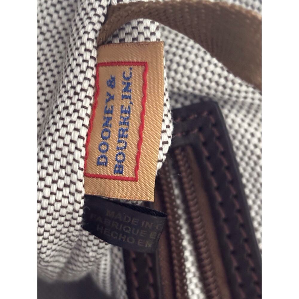 Dooney & Bourke City GrayPython Barlow Purse Satchel w Shoulder Strap - Picture 10 of 15